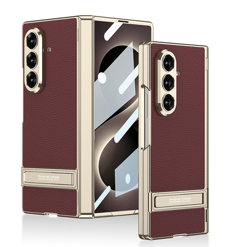 Samsung Galaxy Z Fold 8 Ultra Uyumlu Kılıf Zore Kıpta KPT-08 Standlı Kapak