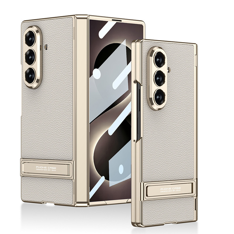 Samsung Galaxy Z Fold 8 Ultra Uyumlu Kılıf Zore Kıpta KPT-08 Standlı Kapak