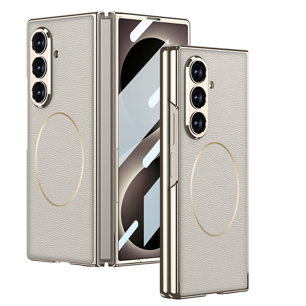 Samsung Galaxy Z Fold 8 Ultra Uyumlu Kılıf M-safe Şarj Özellikli Zore Kıpta KPT-10 Sert PC Kapak