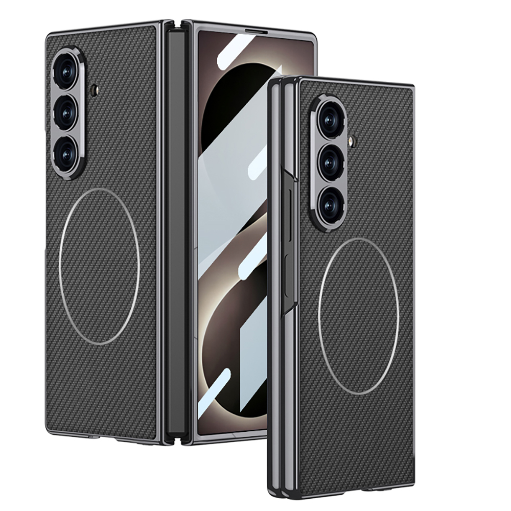 Samsung Galaxy Z Fold 8 Ultra Uyumlu Kılıf M-safe Şarj Özellikli Zore Kıpta KPT-10 Sert PC Kapak