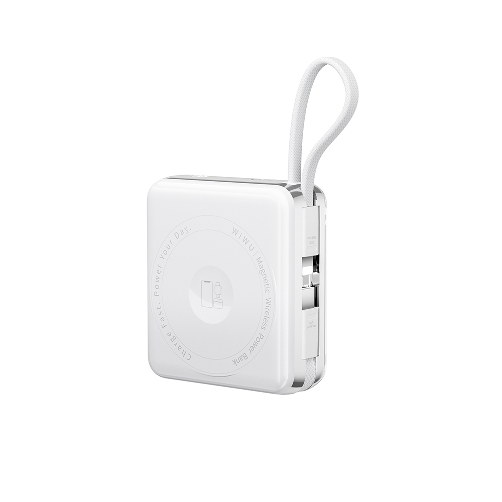 [RNZ-TA136725] Wiwu XF17 Mag Plus Serisi M-safe Şarj Özellikli 3in1 15W Taşınabilir Powerbank 10.000mAh
