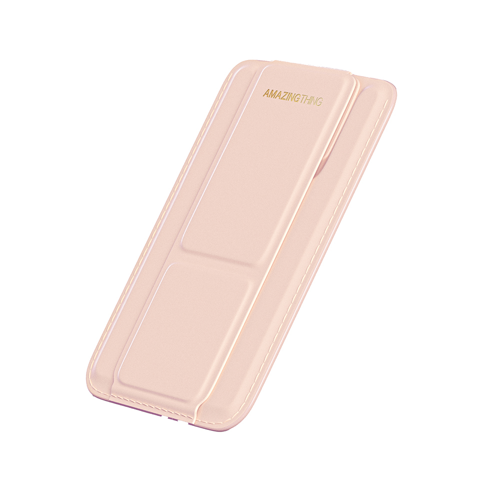 [RNZ-TA137927] Amazingthing Edition Mag Serisi Fonksiyonel Çok Yönlü Grip Standlı Magnetik Kartlık (Pembe)