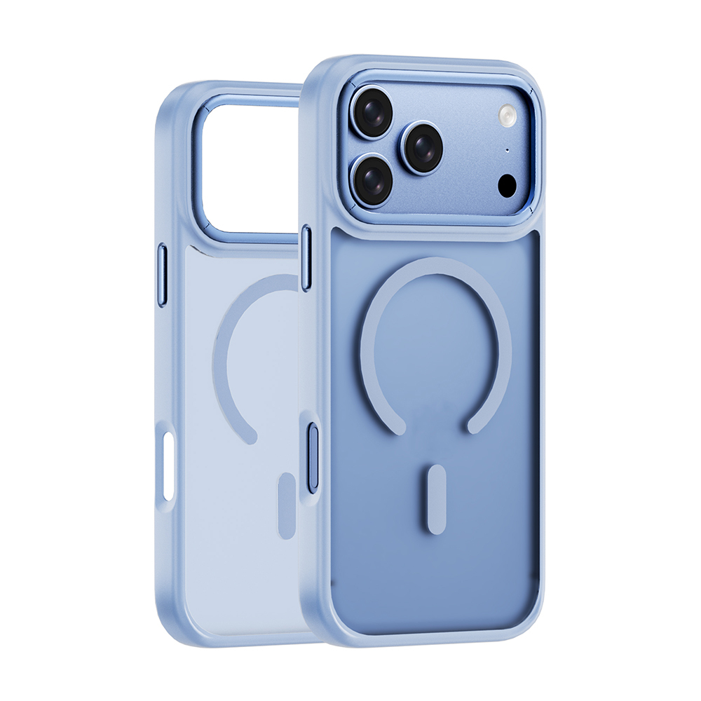 Apple iPhone 17 Pro Uyumlu Kılıf Wiwu FGG-012 ArmorPro Serisi M-safe Şarj Özellikli Parmak İzi Bırakmayan Kılıf