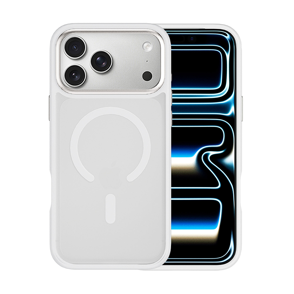 Apple iPhone 17 Pro Max Uyumlu Kılıf Wiwu FGG-012 ArmorPro Serisi M-safe Şarj Özellikli Parmak İzi Bırakmayan Kılıf
