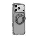 Apple iPhone 17 Pro Max Uyumlu Kılıf Wiwu AG-203 AeroGuard Ultra Serisi M-safe Şarj Özellikli Airbag Tasarımlı Standlı Kapak
