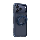 Apple iPhone 17 Pro Max Uyumlu Kılıf Wiwu AG-203 AeroGuard Ultra Serisi M-safe Şarj Özellikli Airbag Tasarımlı Standlı Kapak