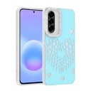 Samsung Galaxy A57 Uyumlu Kılıf Damla Taşlı Zore Rivas Sert PC Kapak