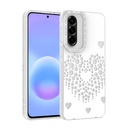Samsung Galaxy A57 Uyumlu Kılıf Damla Taşlı Zore Rivas Sert PC Kapak