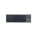 Go Des GD-KB328 Sessiz Tuş Tasarımlı Touch Pad Özellikli Katlanabilir Bluetooth Bağlantılı Kablosuz Klavye