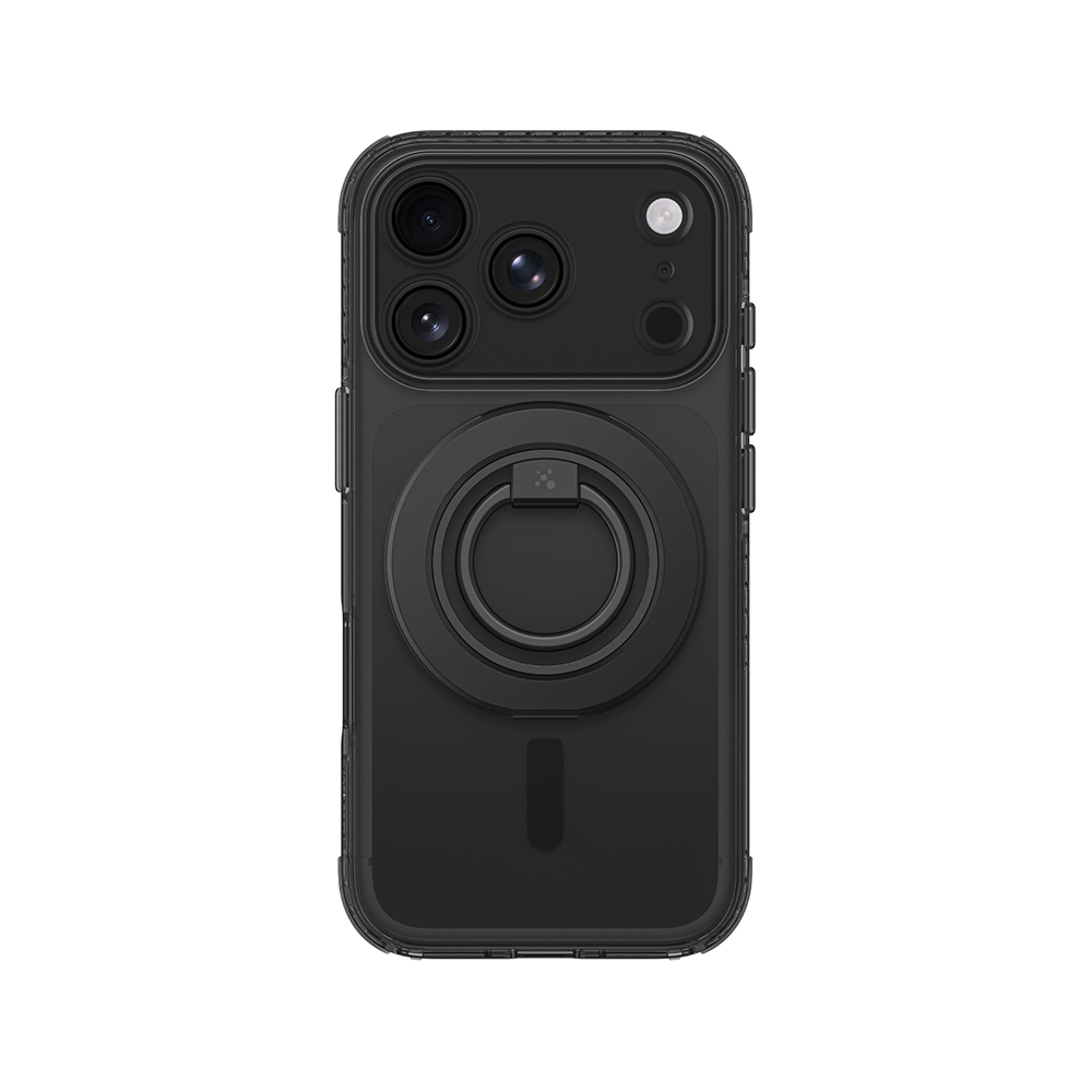 Apple iPhone 18 Pro Kılıf M-safe Şarj Özellikli Yüzük Standlı Amazingthing Titan Pro Grip Ring Serisi Kapak