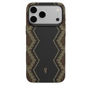 Apple iPhone 18 Pro Kılıf M-safe Şarj Özellikli Raptic Aramid Dual Ultra Scepter Serisi Karbon Kapak