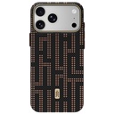 Apple iPhone 18 Pro Kılıf M-safe Şarj Özellikli Raptic Aramid Skin Serisi Karbon Kapak