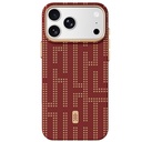 Apple iPhone 18 Pro Uyumlu Kılıf M-safe Şarj Özellikli Raptic Aramid Skin Serisi Karbon Kapak