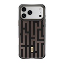 Apple iPhone 18 Pro Kılıf M-safe Şarj Özellikli Raptic Aramid Dual Grid Serisi Karbon Kapak