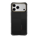 Apple iPhone 18 Pro Kılıf M-safe Şarj Özellikli Metal Kamera Çerçeveli Raptic Aramid Dual Karbon Fiber Mondrian Serisi Kapak