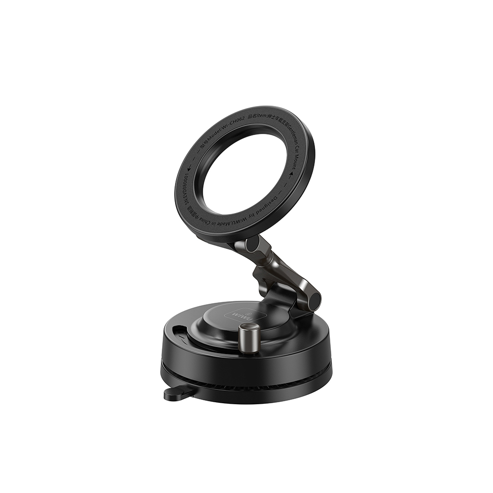 [RNZ-TA136776] Wiwu CH-062 Gentleman 360 Derece Dönebilen Vakumlu Araç Telefon Tutucu