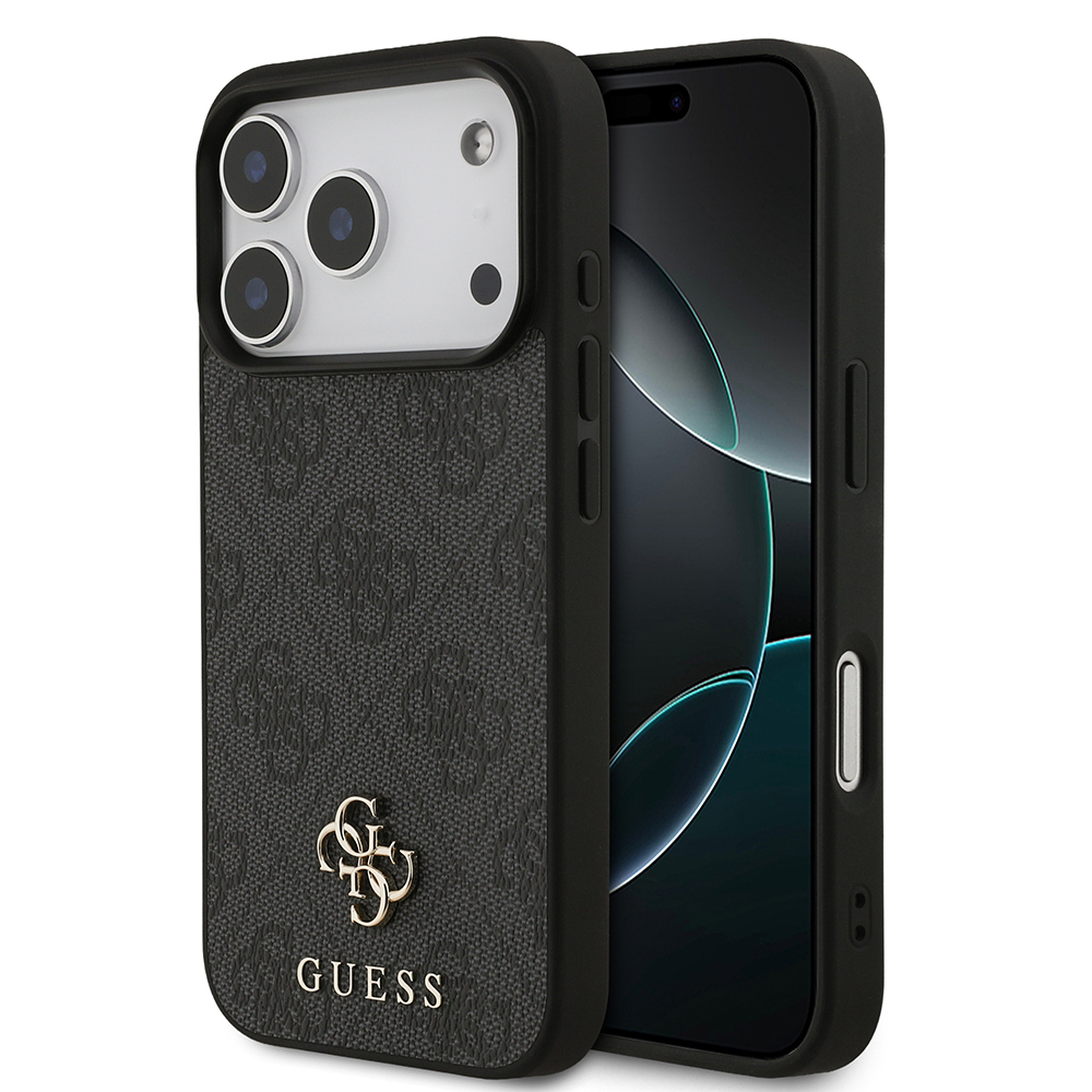 Apple iPhone 18 Pro Uyumlu Kılıf Guess Orjinal Lisanslı M-safe Şarj Özellikli Small 4G Classic Kapak