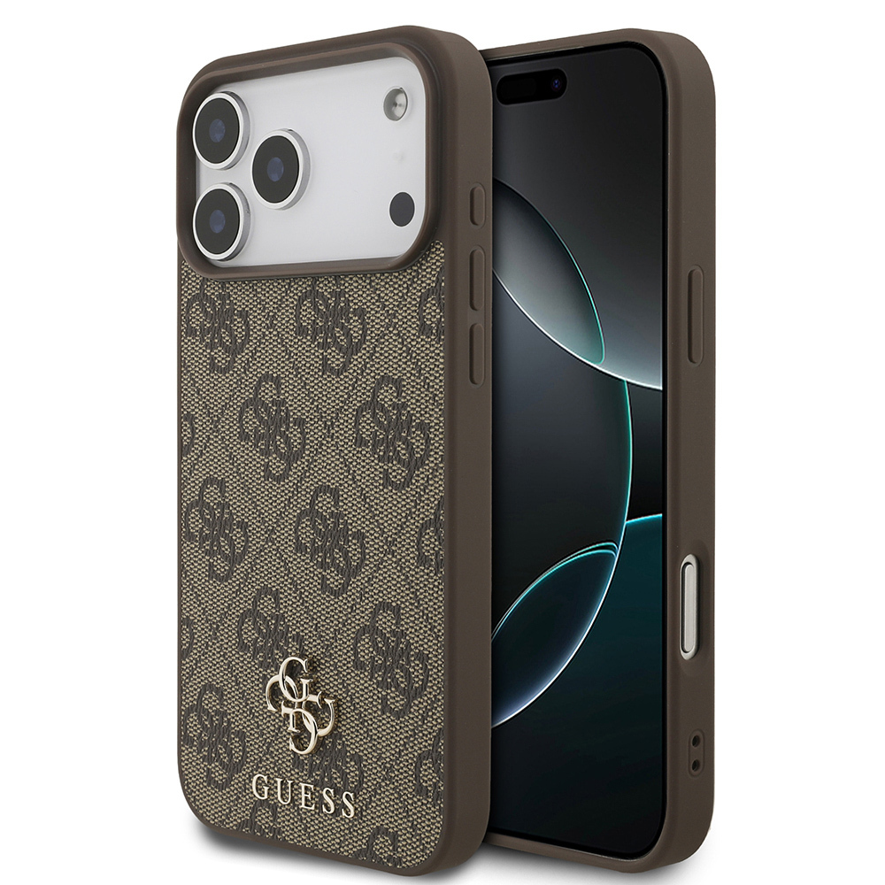 Apple iPhone 18 Pro Max Kılıf Guess Orjinal Lisanslı M-safe Şarj Özellikli Small 4G Classic Kapak