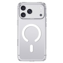 Apple iPhone 18 Pro Max Kılıf M-Safe Şarj Özellikli Raptic Air Clear Serisi Airbagli Kapak
