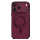 Apple iPhone 18 Pro Kılıf M-safe Şarj Özellikli Raptic Air Stand Serisi Aynalı Arka Yüzey Standlı Kapak