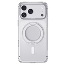 Apple iPhone 18 Pro Max Kılıf M-safe Şarj Özellikli Raptic Air Stand Serisi Aynalı Arka Yüzey Standlı Kapak