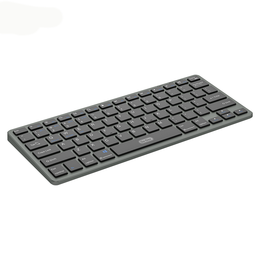 [RNZ-TA136898] Go Des GD-KB325 Sessiz Tuş Tasarımlı Bluetooth Bağlantılı Kablosuz Klavye