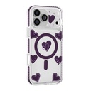 Apple iPhone 17 Pro Max Uyumlu Kılıf M-Safe Şarj Özellikli Zore Paris Elvo Sert PC Kapak