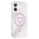 Apple iPhone 17 Uyumlu Kılıf M-Safe Şarj Özellikli Zore Paris Mova Sert PC Kapak