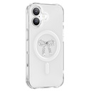 Apple iPhone 17 Uyumlu Kılıf M-Safe Şarj Özellikli Zore Paris Mova Sert PC Kapak