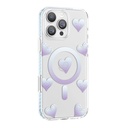 Apple iPhone 16 Pro Max Uyumlu Kılıf M-Safe Şarj Özellikli Zore Paris Elvo Sert PC Kapak