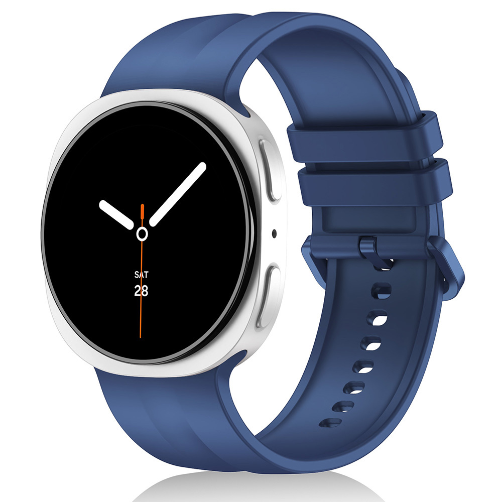 Samsung Galaxy Watch 8 44mm Uyumlu Zore KRD-159 22mm Silikon Kordon