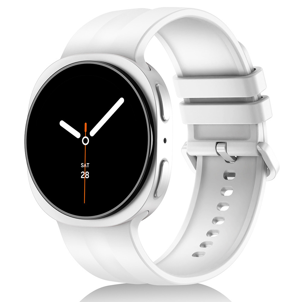 Samsung Galaxy Watch 8 44mm Uyumlu Zore KRD-159 22mm Silikon Kordon