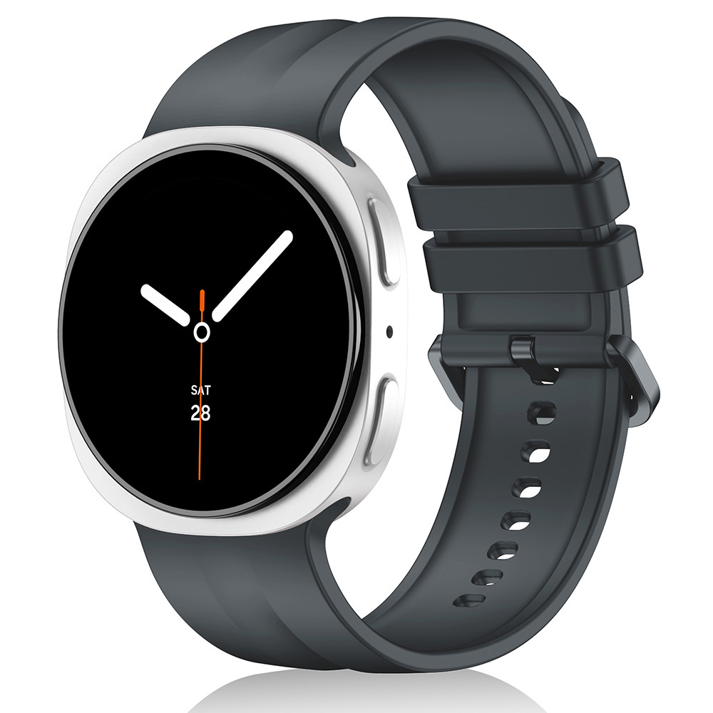 Samsung Galaxy Watch 8 44mm Uyumlu Zore KRD-159 22mm Silikon Kordon