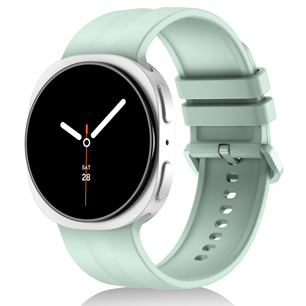 Samsung Galaxy Watch 8 44mm Uyumlu Zore KRD-159 22mm Silikon Kordon