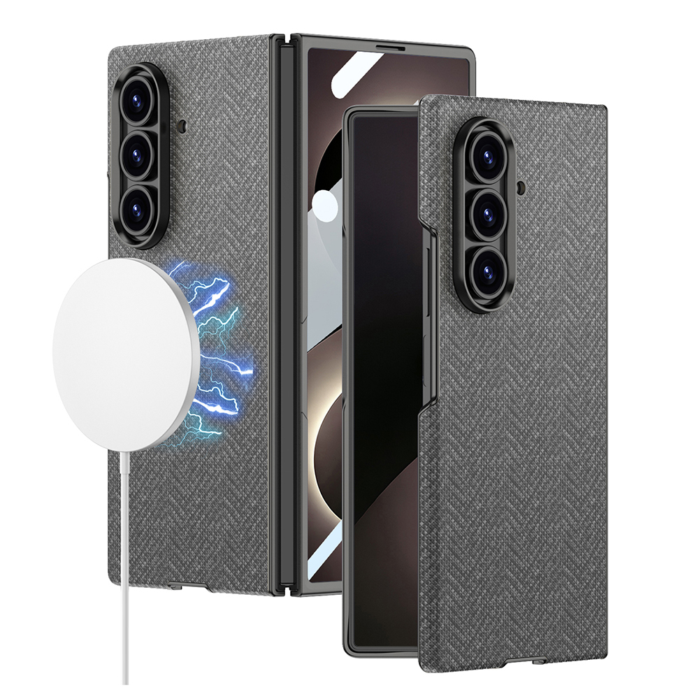 Samsung Galaxy Z Fold 8 Ultra Uyumlu Kılıf M-safe Şarj Özellikli Zore Kıpta KPT-11 Sert PC Kapak