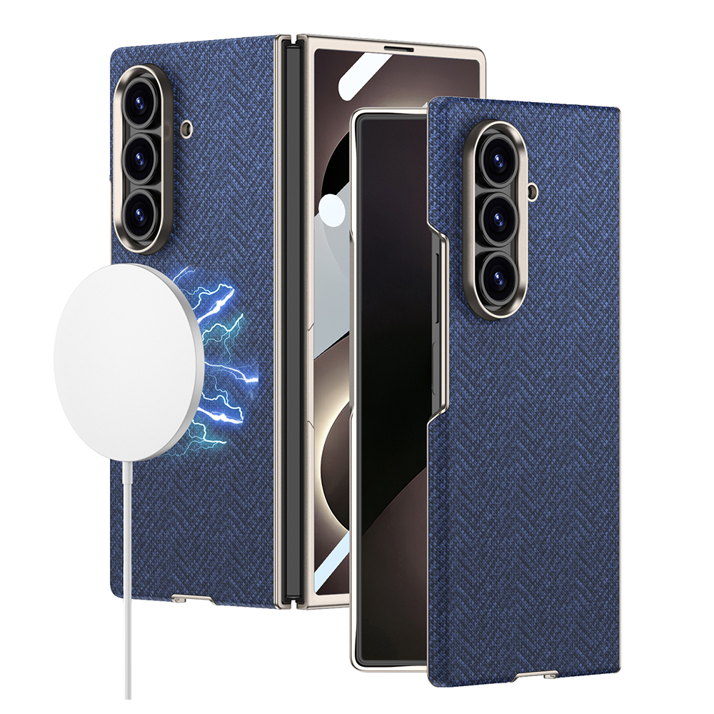 Samsung Galaxy Z Fold 8 Ultra Uyumlu Kılıf M-safe Şarj Özellikli Zore Kıpta KPT-11 Sert PC Kapak
