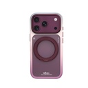 Apple iPhone 17 Pro Max Uyumlu Kılıf M-safe Şarj Özellikli Sert PC Wlons Arvox Standlı Kapak