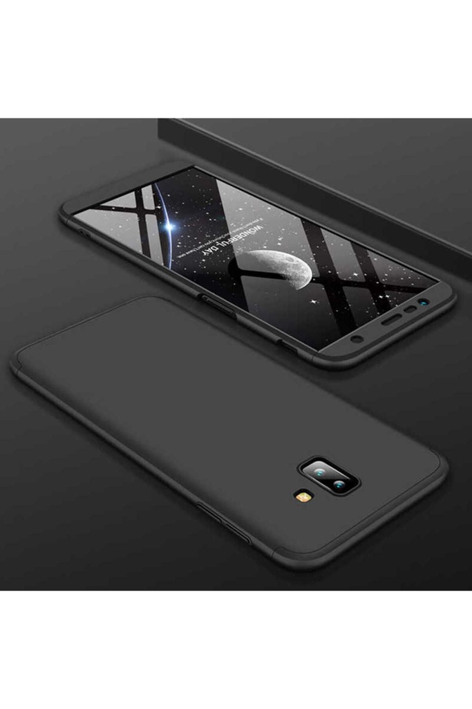 [RNZ-TA30219] Samsung Galaxy J6 Plus Uyumlu Kılıf Zore Ays Kapak (Siyah)