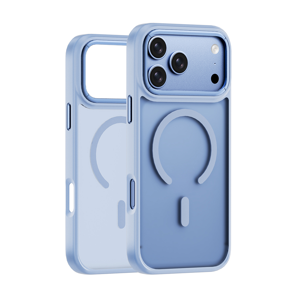 Apple iPhone 17 Pro Max Uyumlu Kılıf Wiwu FGG-012 ArmorPro Serisi M-safe Şarj Özellikli Parmak İzi Bırakmayan Kılıf