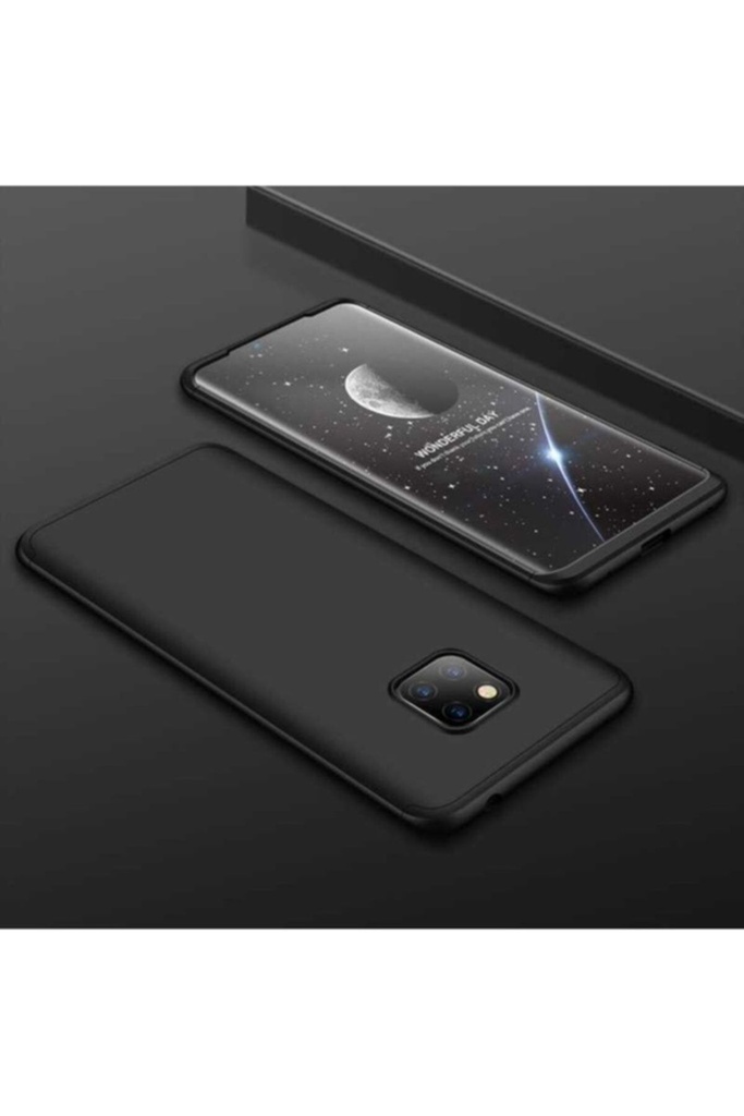 [RNZ-TA16893] Huawei Mate 20 Pro Uyumlu Kılıf Zore Ays Kapak (Siyah)
