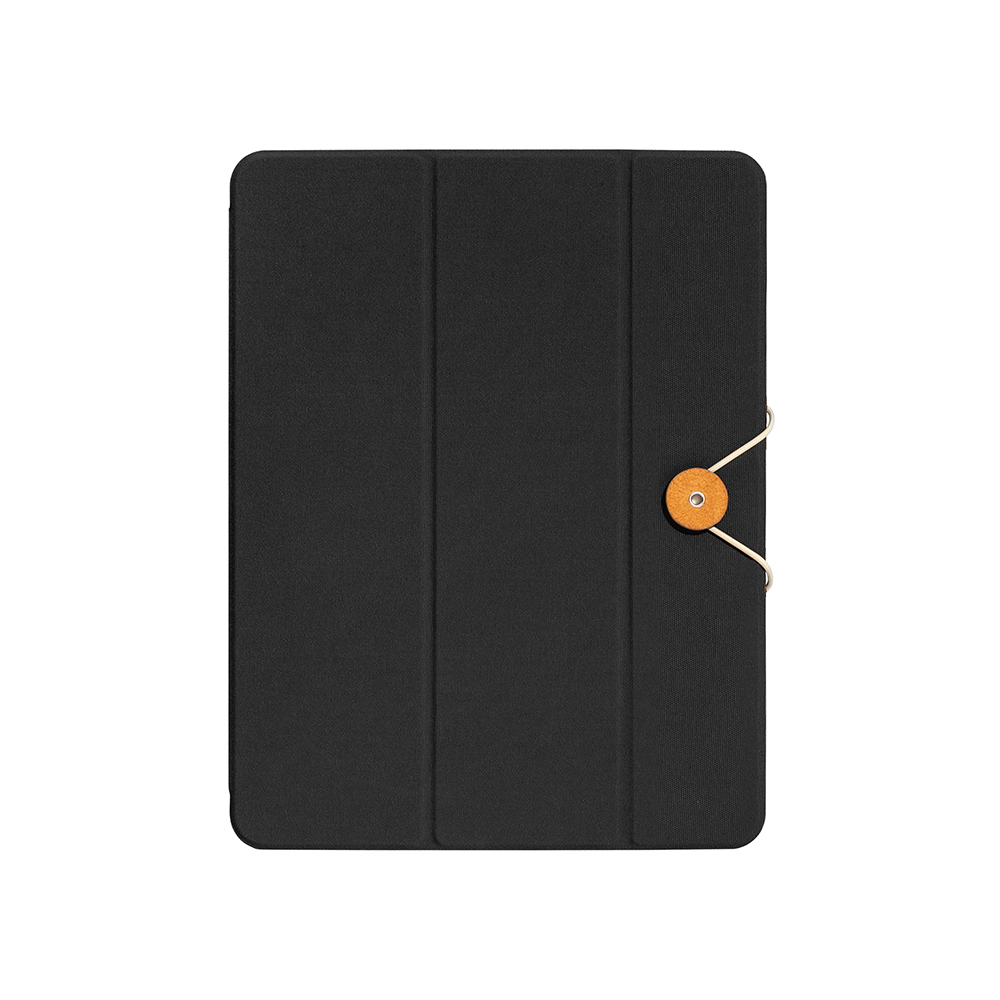 [RNZ-TA138662] Apple iPad Pro 12.9 2018 Uyumlu (3.Nesil) Native Union W.F.A Folio Serisi Katlanabilir Standlı Tablet Kılıfı (Siyah)