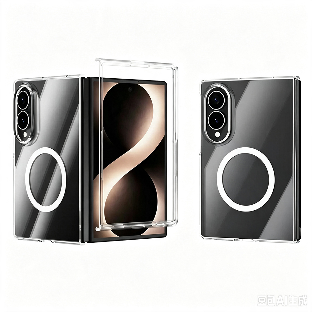 [RNZ-TA138745] Galaxy Z Fold 8 Kılıf Kamera Korumalı M-safe Sert PC Zore Porto Kapak