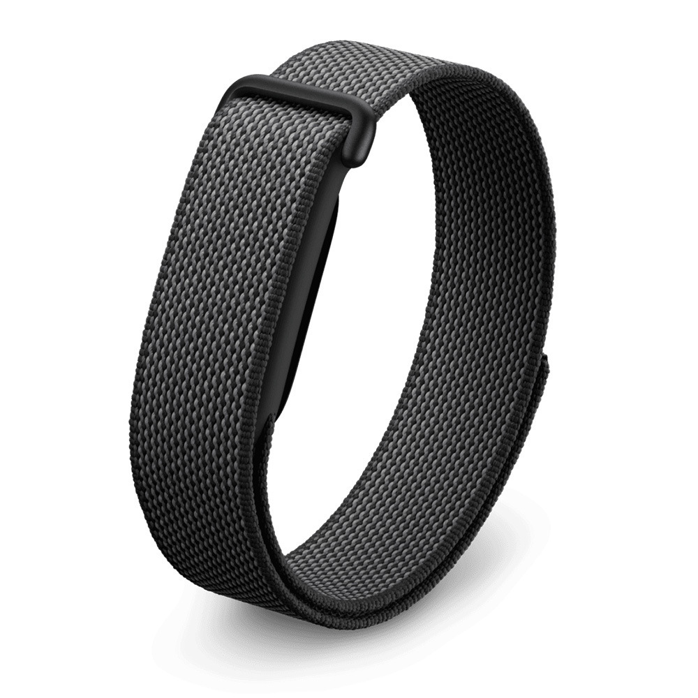[RNZ-TA138702] Google Fitbit Air Zore KRD-03 Hasır Kordon (Siyah)