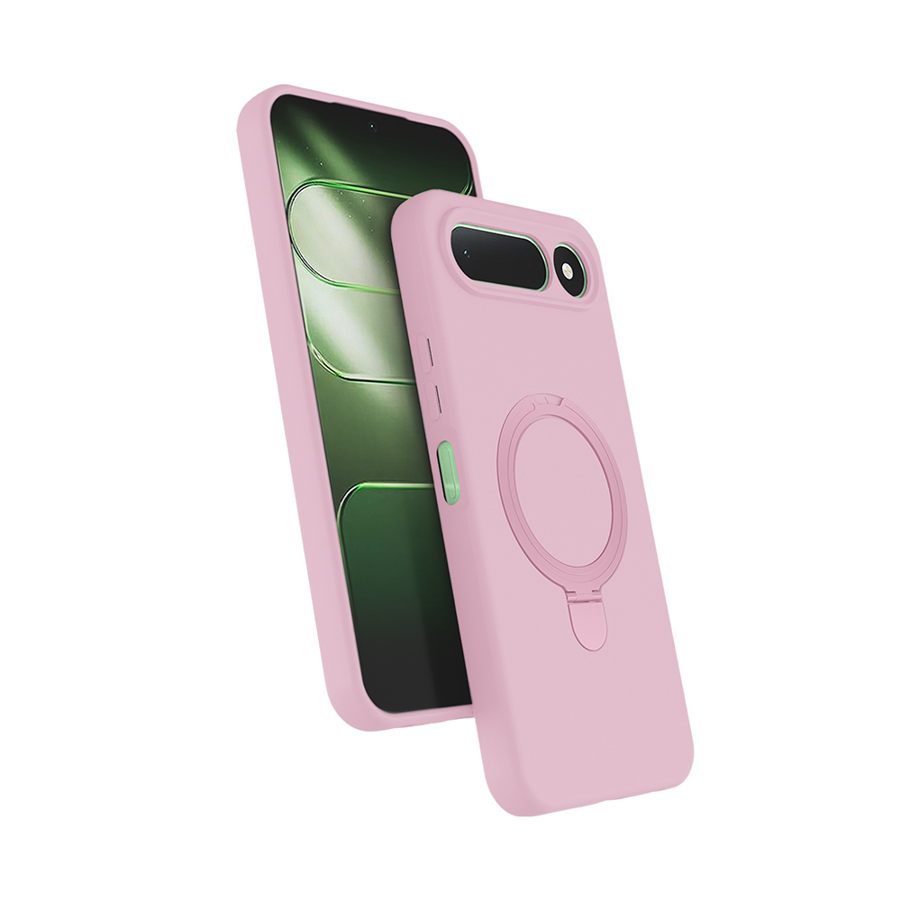 Tecno Spark 50 5G Uyumlu Kılıf M-safe Şarj Özellikli Standlı Zore Samara Kapak