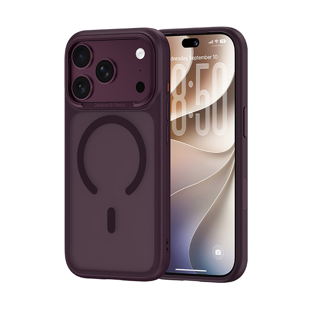 Apple iPhone 17 Pro Uyumlu Kılıf M-Safe Şarj Özellikli Benks Mist C-Magnet Yeni Seri Kapak