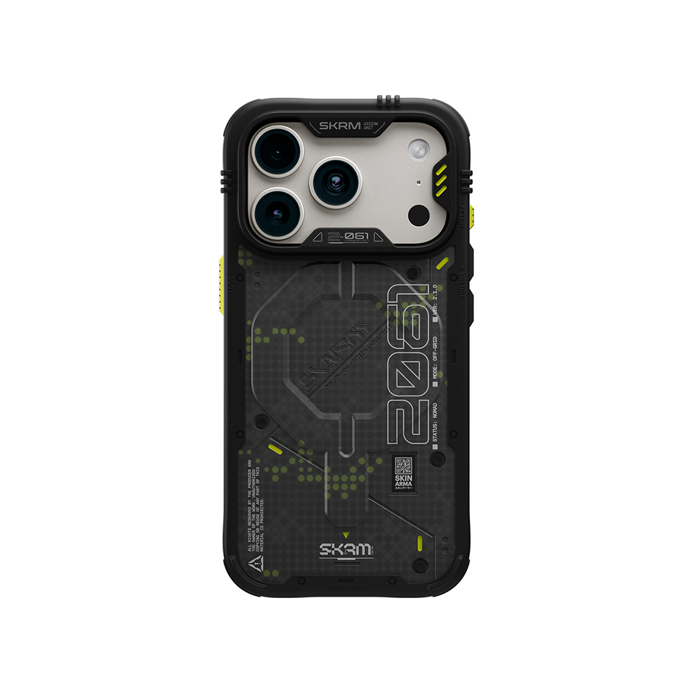 [RNZ-TA139260] Apple iPhone 18 Pro Max Kılıf M-Safe Şarj Özellikli Airbag Tasarımlı Skinarma Vigor XE Kapak (Gri)