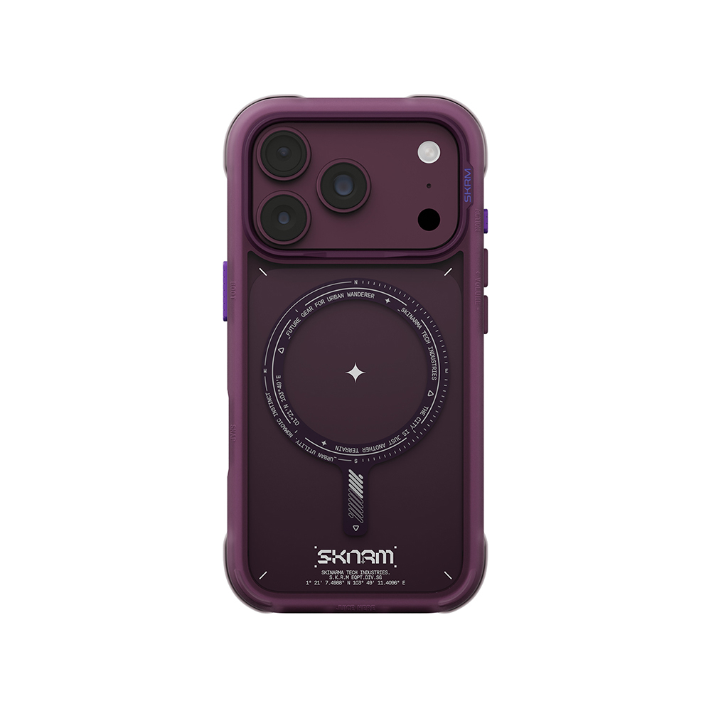 Apple iPhone 18 Pro Uyumlu Kılıf M-Safe Şarj Özellikli Airbag Tasarımlı Skinarma Avion Kapak