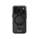 Apple iPhone 18 Pro Kılıf M-safe Şarj Özellikli Şeffaf Airbag Tasarımlı Skinarma Saido Mag-Charge Kapak