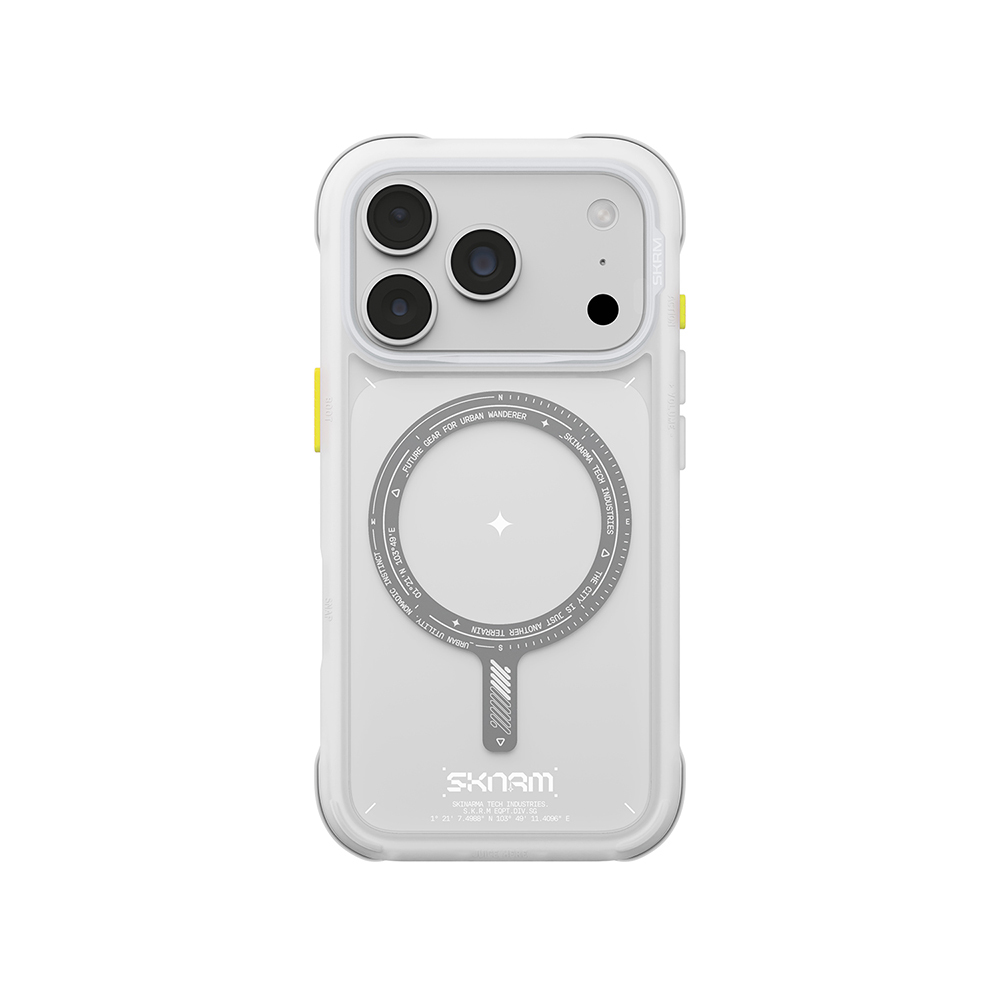 Apple iPhone 18 Pro Max Uyumlu Kılıf M-Safe Şarj Özellikli Airbag Tasarımlı Skinarma Avion Kapak