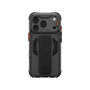 Apple iPhone 18 Pro Max Kılıf M-safe Şarj Özellikli Teknoloji Desenli Skinarma Helio CE Mag Charge Standlı Kapak